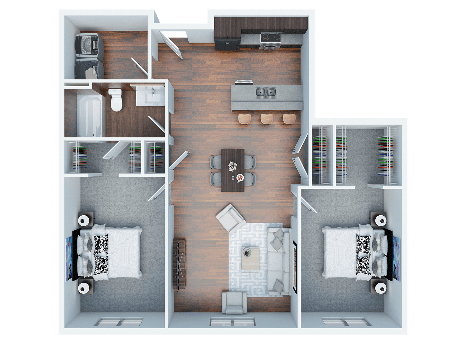 Spencer Apartment: 801 9th St. SW
