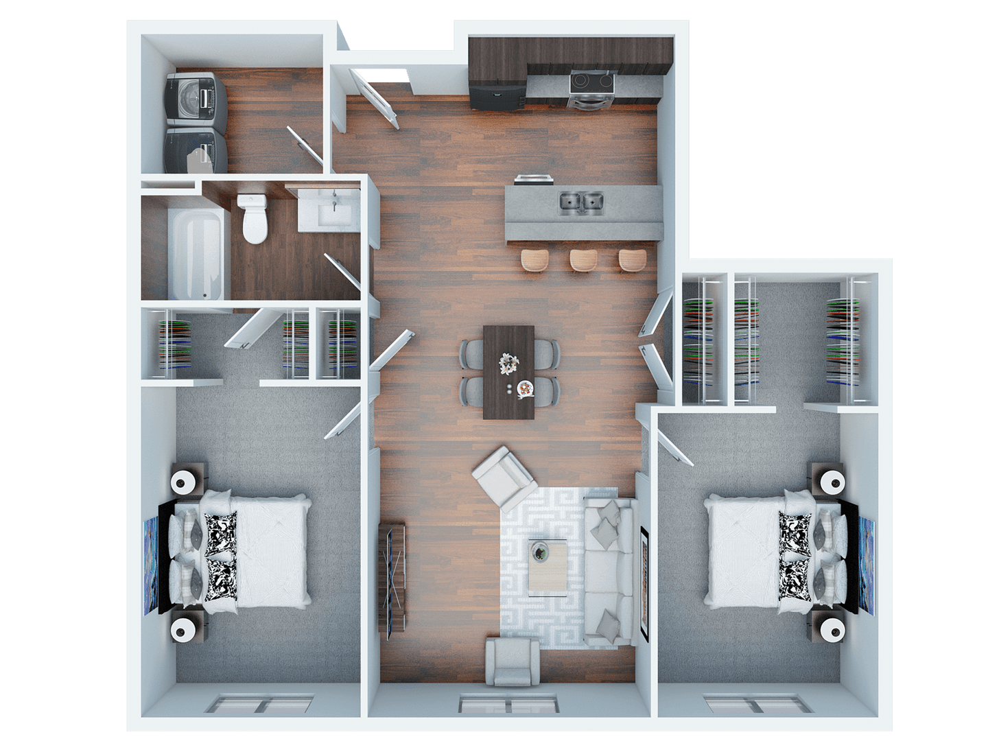 Spencer Apartment: 801 9th St. SW