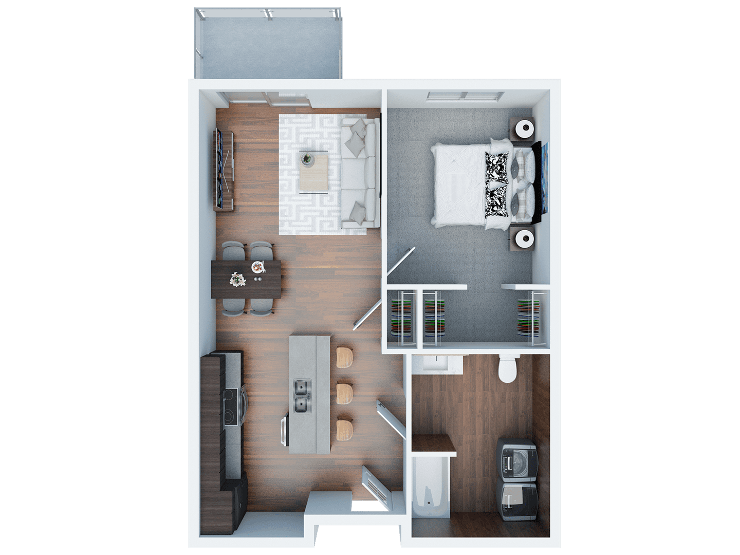 Spencer Apartment: 801 9th St. SW