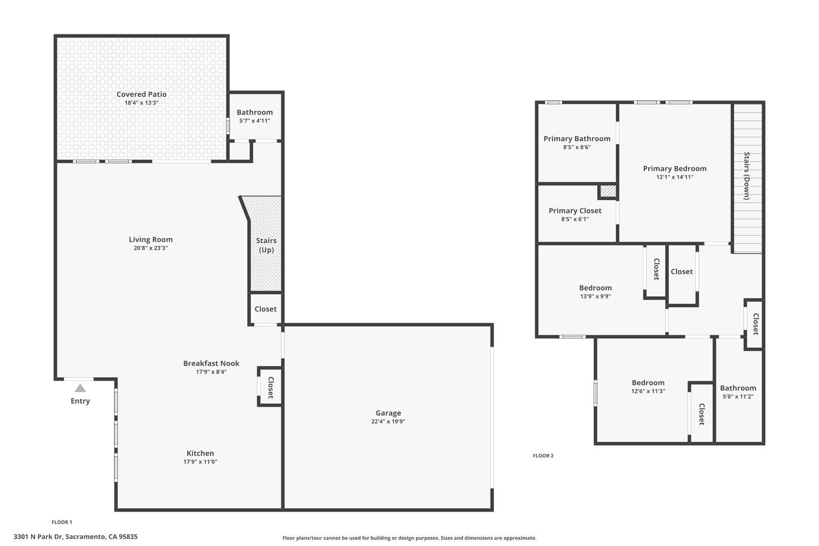 Sacramento House: 3301 N Park Dr
