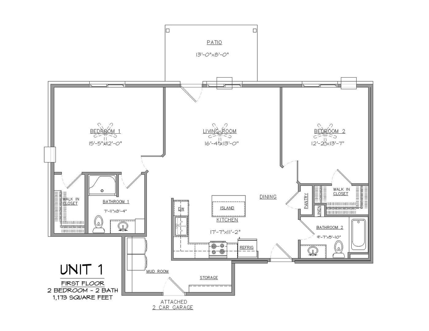 Lake Mills Apartment: 1000-1017 E. Brewster Drive