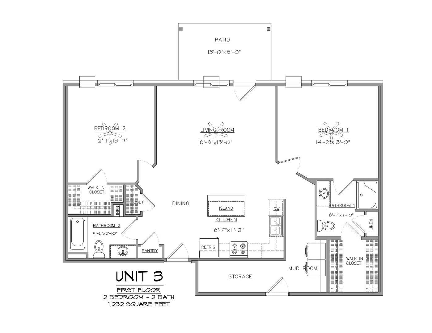 Lake Mills Apartment: 1000-1017 E. Brewster Drive