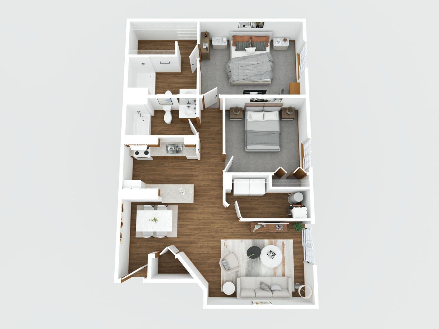 Sheboygan Apartment: 2114 2210 Meadowland Drive
