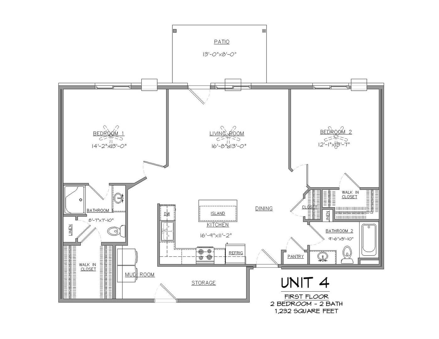 Lake Mills Apartment: 1000-1017 E. Brewster Drive