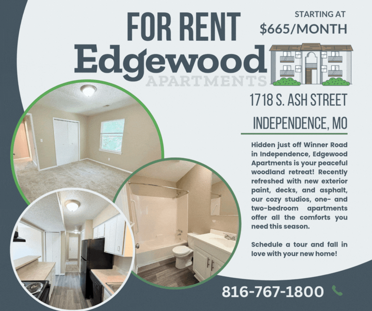 Independence Apartment: 1712 S. Ash Ave.