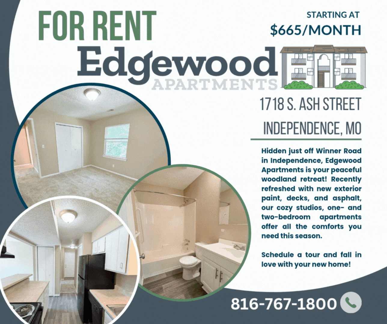 Independence Apartment: 1712 S. Ash Ave.