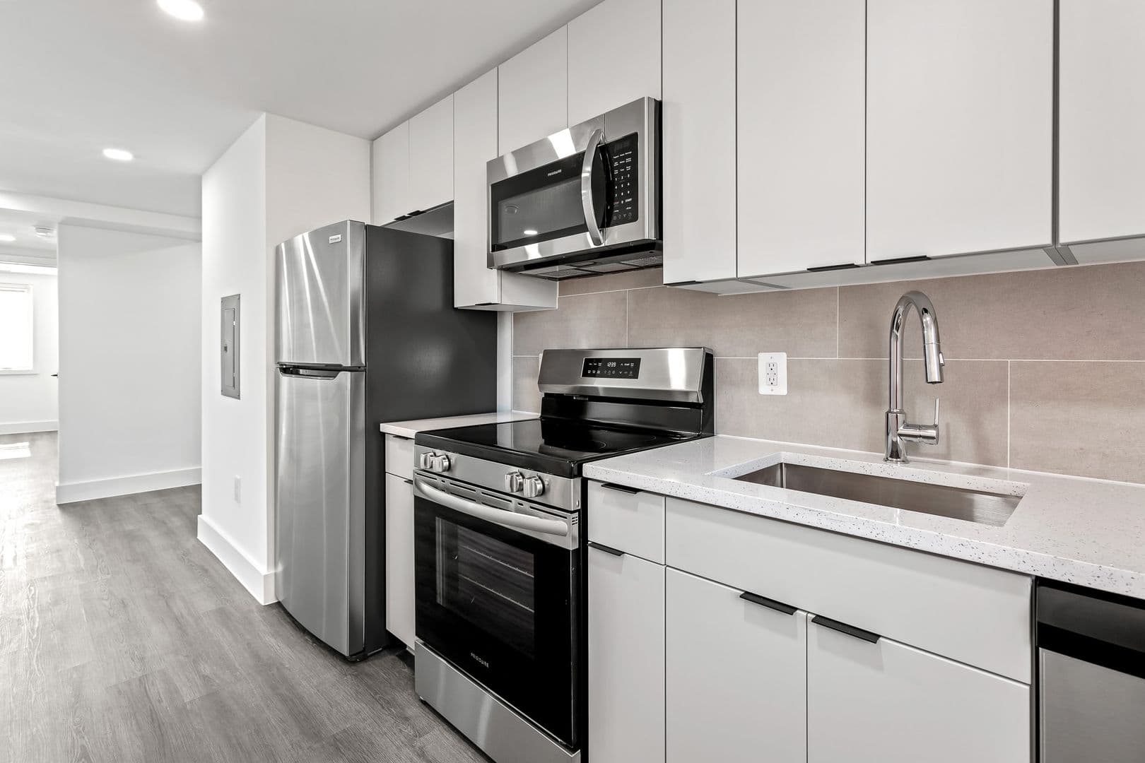 Washington Apartment: 6701 & 6707 14th Street, NW  and 1400 & 1401 Whittier Place, NW