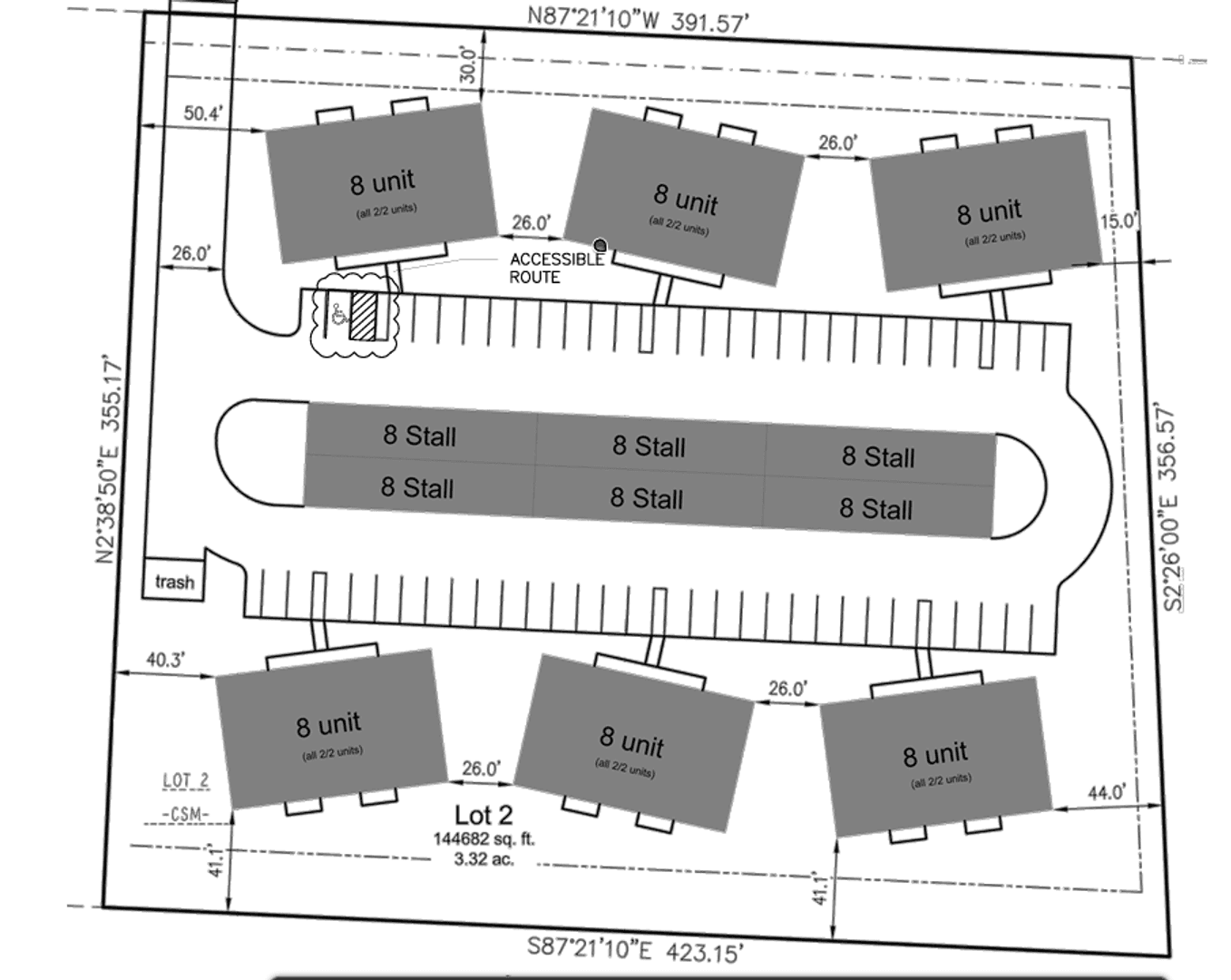 Bonduel Apartment: 206 East Express Way
