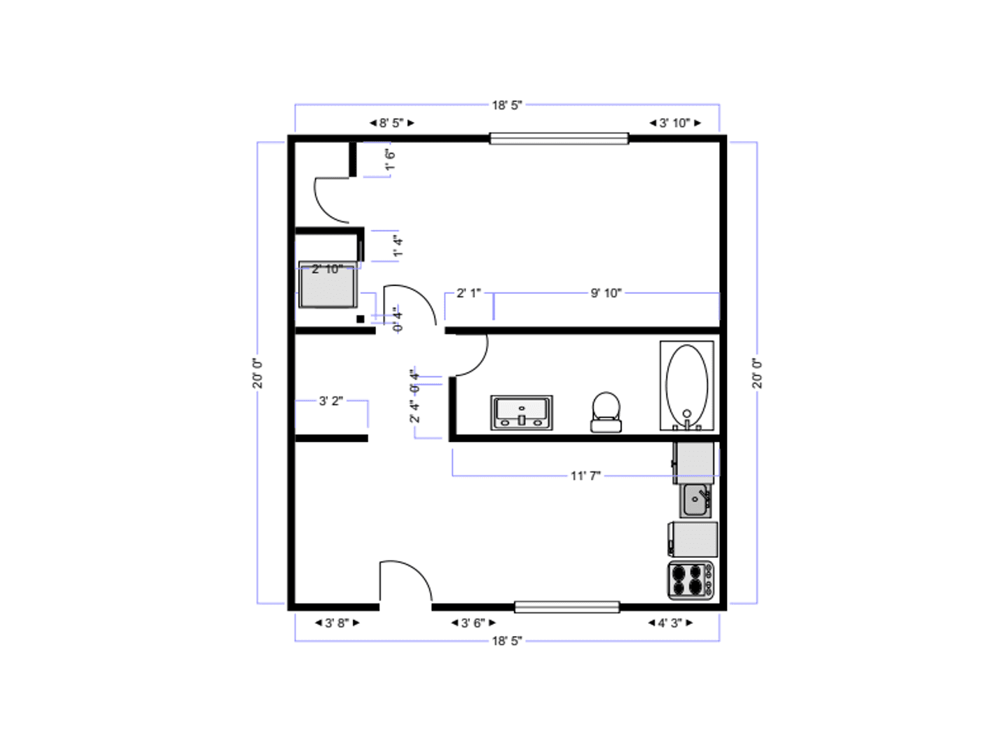 Dallas Apartment: 1809 Bennett Ave