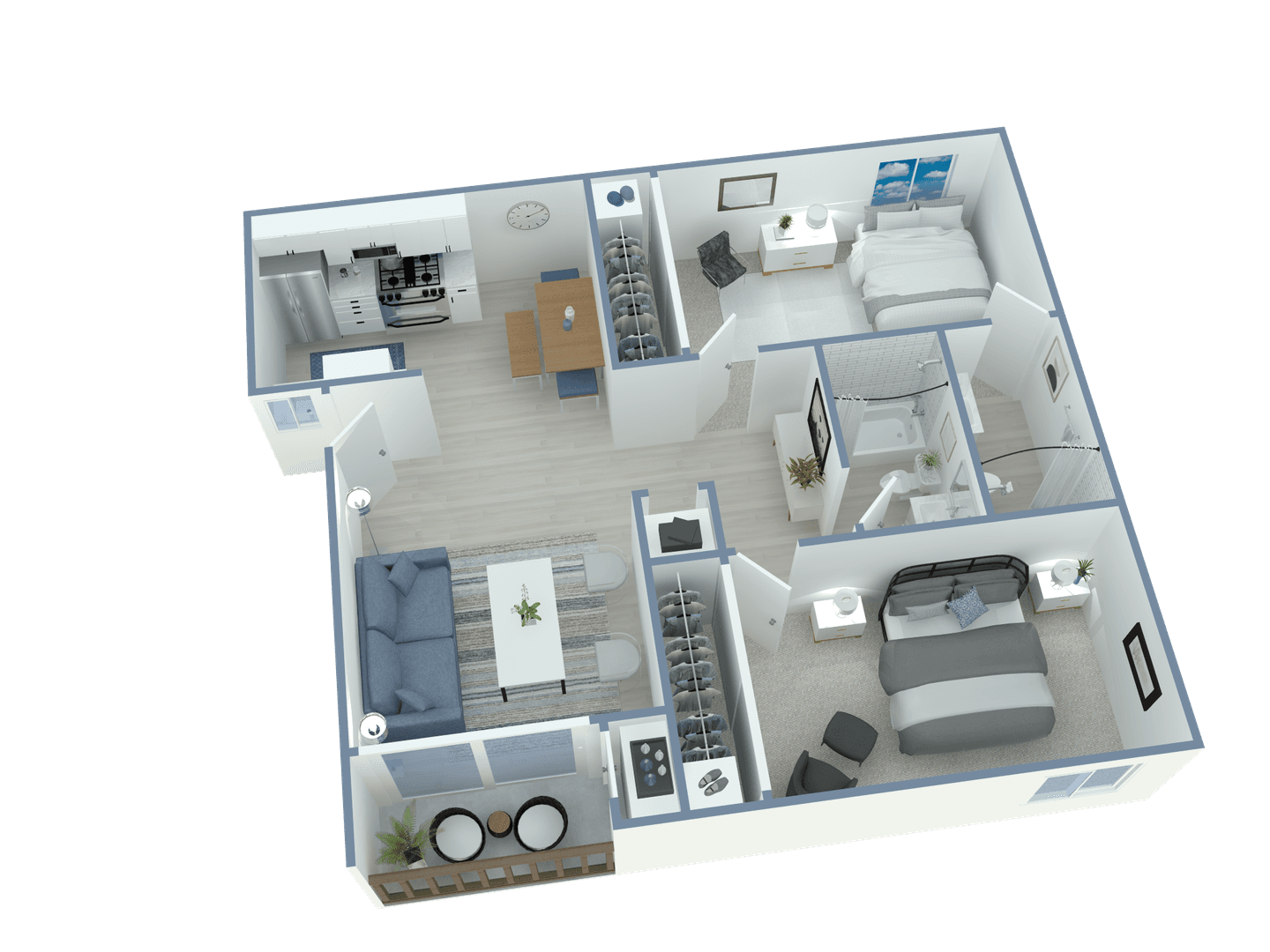 Santee Apartment: 9360 Creekside Court