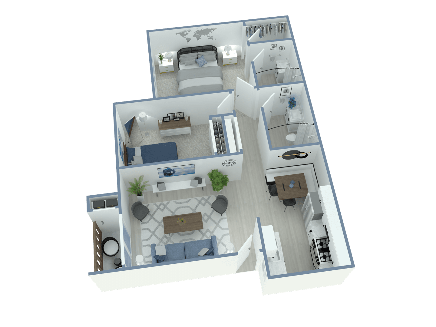 Santee Apartment: 9360 Creekside Court