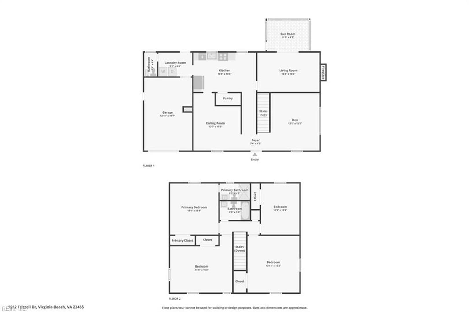 Virginia Beach House: 1912 Frizzell Drive