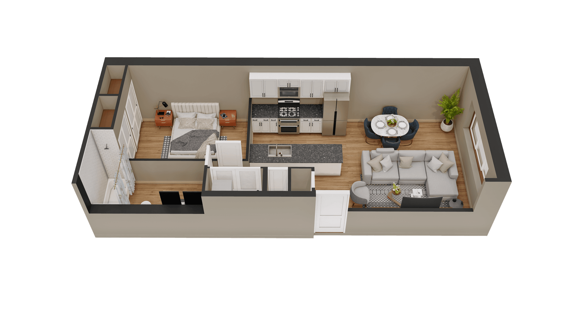 Washington Apartment: 633 21st Street NE