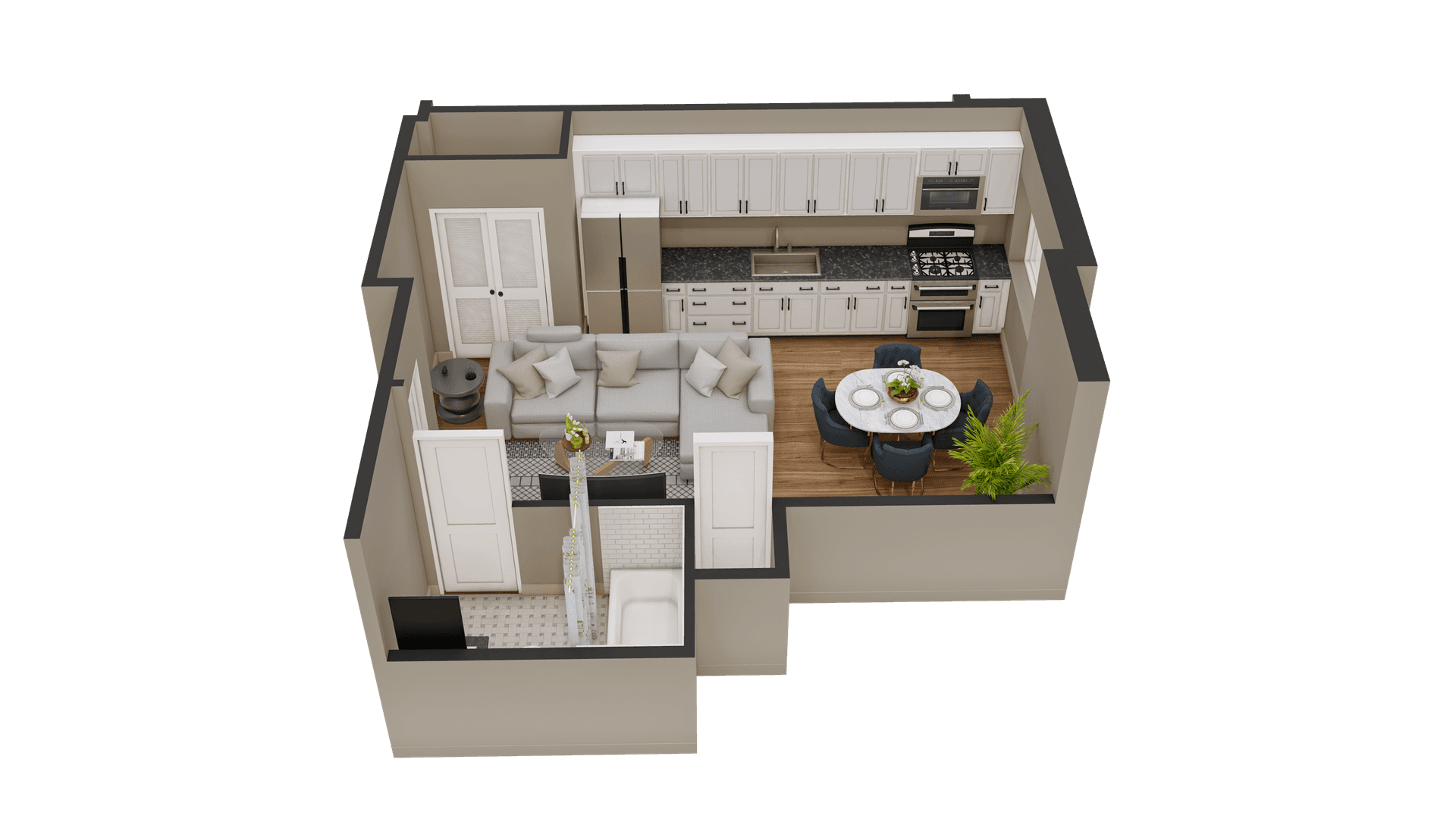 Washington Apartment: 633 21st Street NE