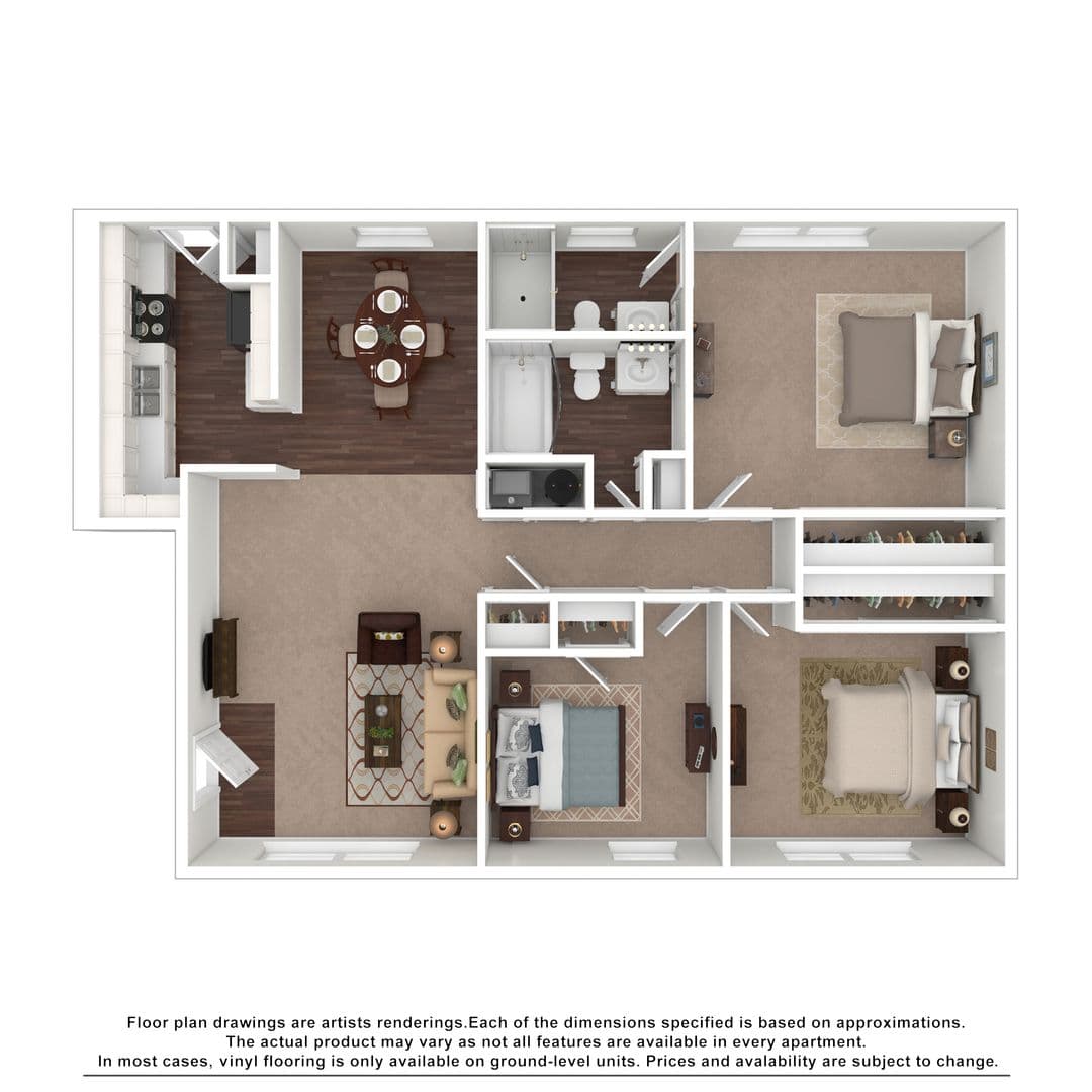 Rome Apartment: 1349 Redmond Circle