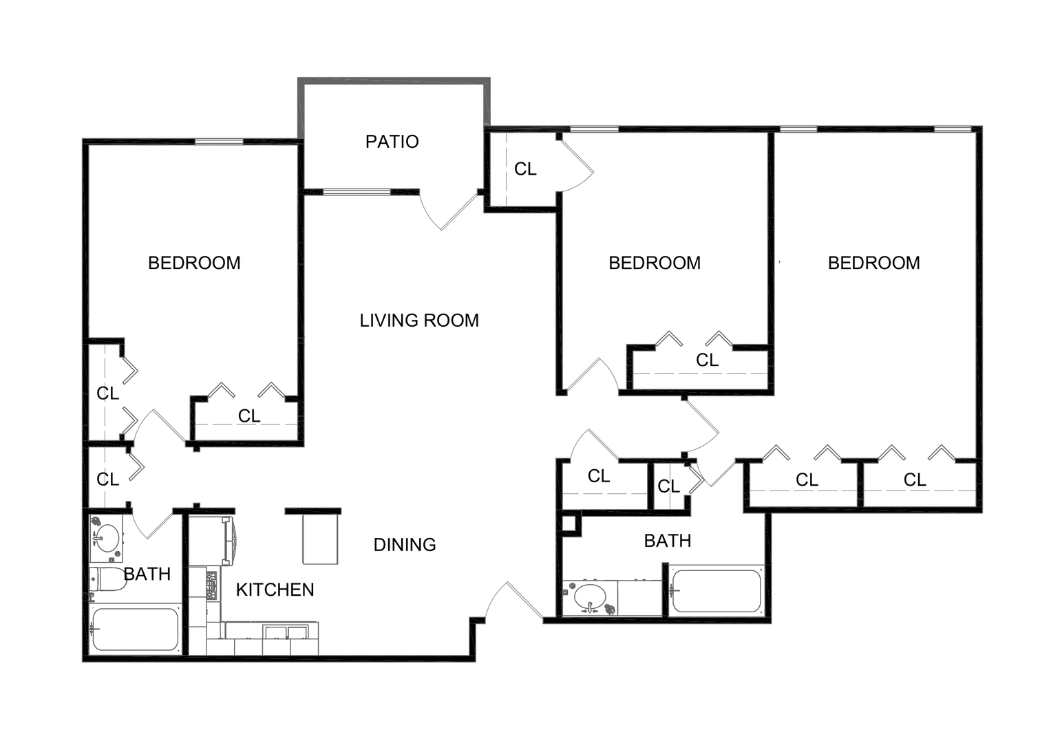 Chattanooga Apartment: 3222 Gleason Dr.