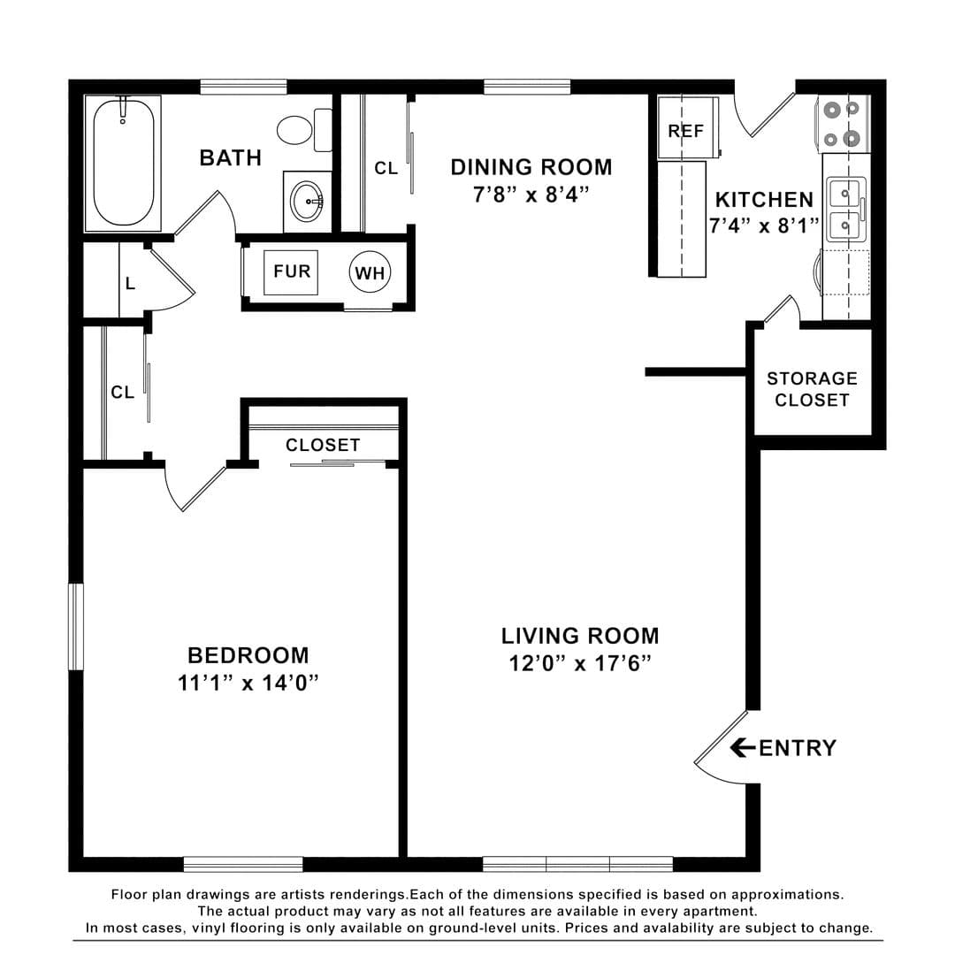 Rome Apartment: 1349 Redmond Circle