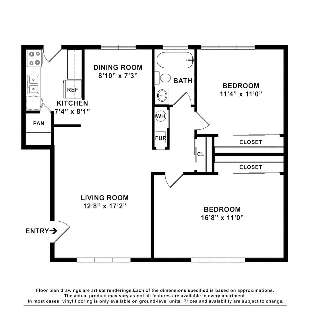 Rome Apartment: 1349 Redmond Circle