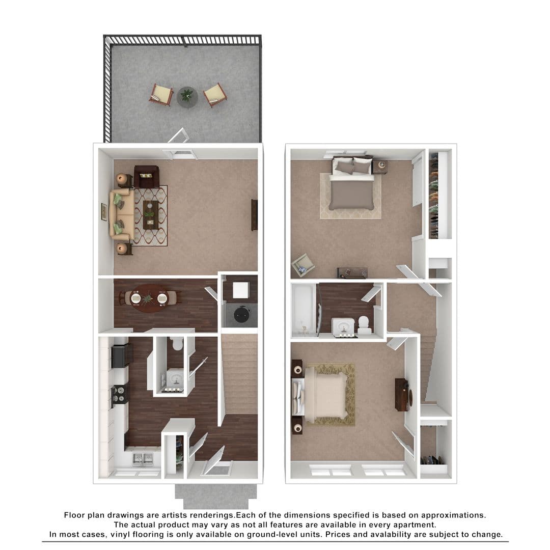 Rome Apartment: 1349 Redmond Circle