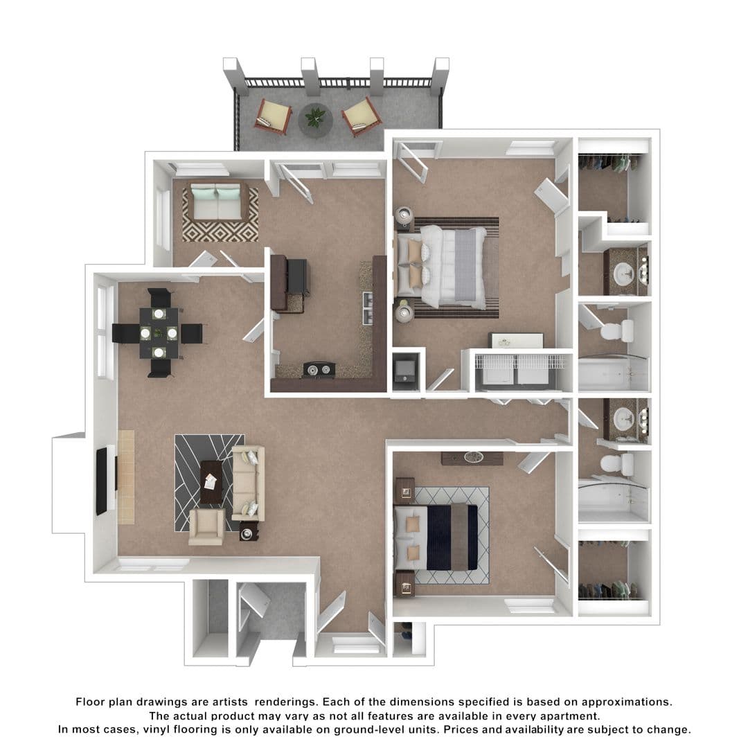 Montgomery Apartment: 1 Gatsby Drive
