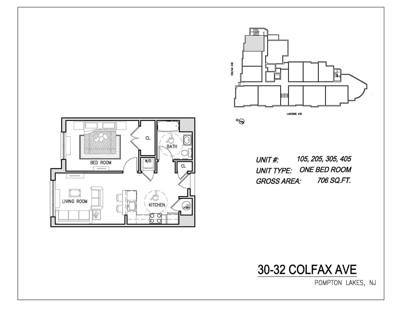 Pompton Lakes Apartment: 21 Lakeside Ave.