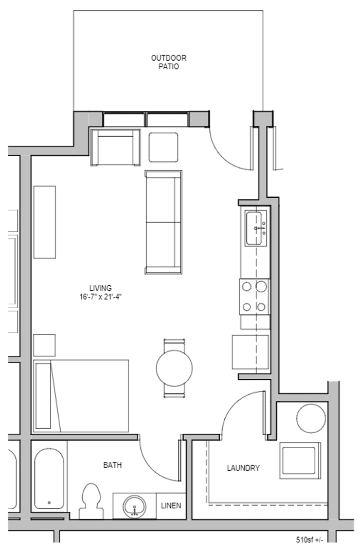 Lannon Apartment: 19400 Rock Pointe Way