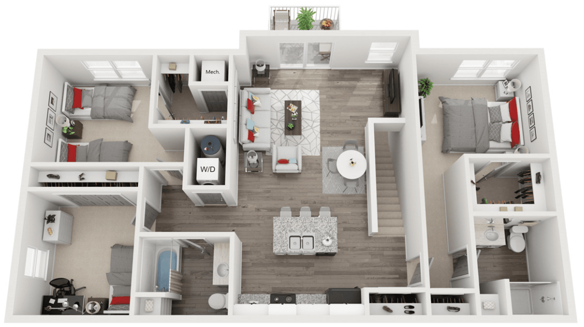 Lannon Apartment: 19400 Rock Pointe Way