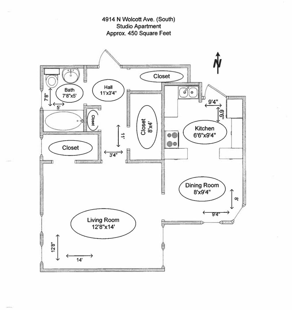 Chicago Apartment: 4830-34 N. Wolcott Ave.