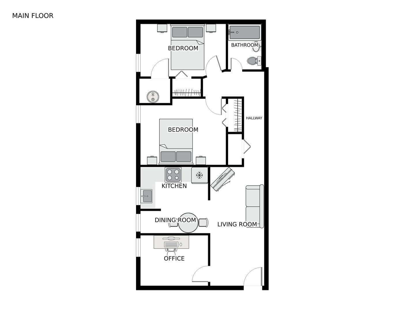 Washington Apartment: 1717 S St SE
