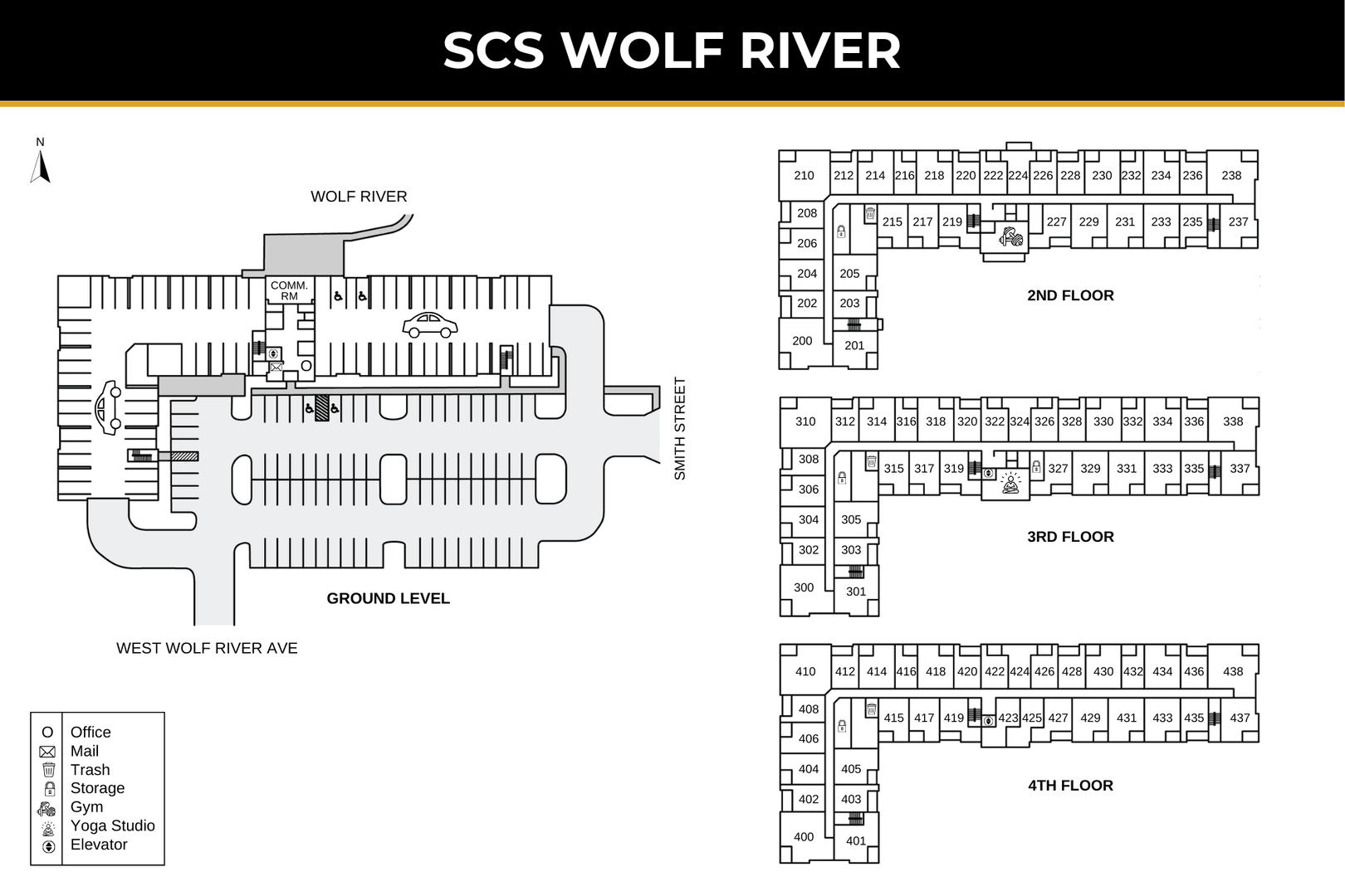 New London Apartment: 305 West Wolf River Avenue