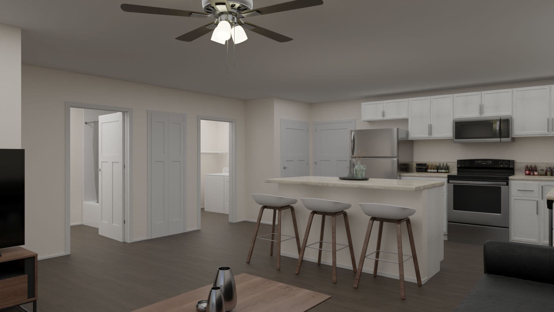 Schofield Apartment: 1408 Park Drive