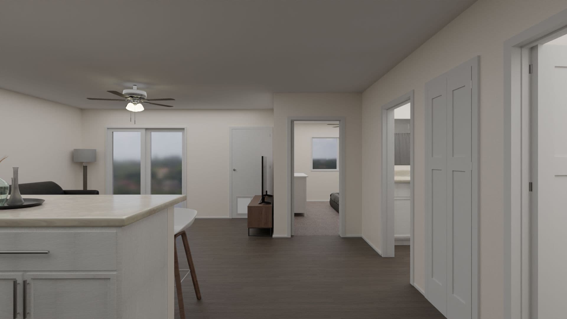 Schofield Apartment: 1408 Park Drive