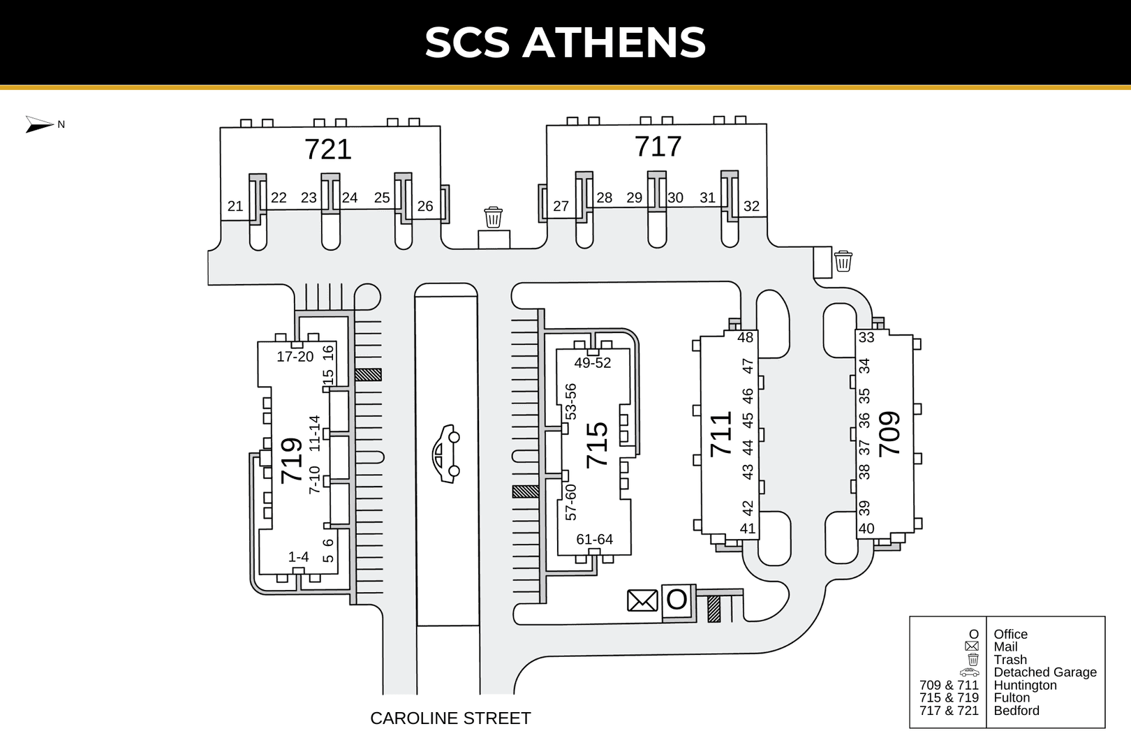 Athens Apartment: 713 Caroline Street