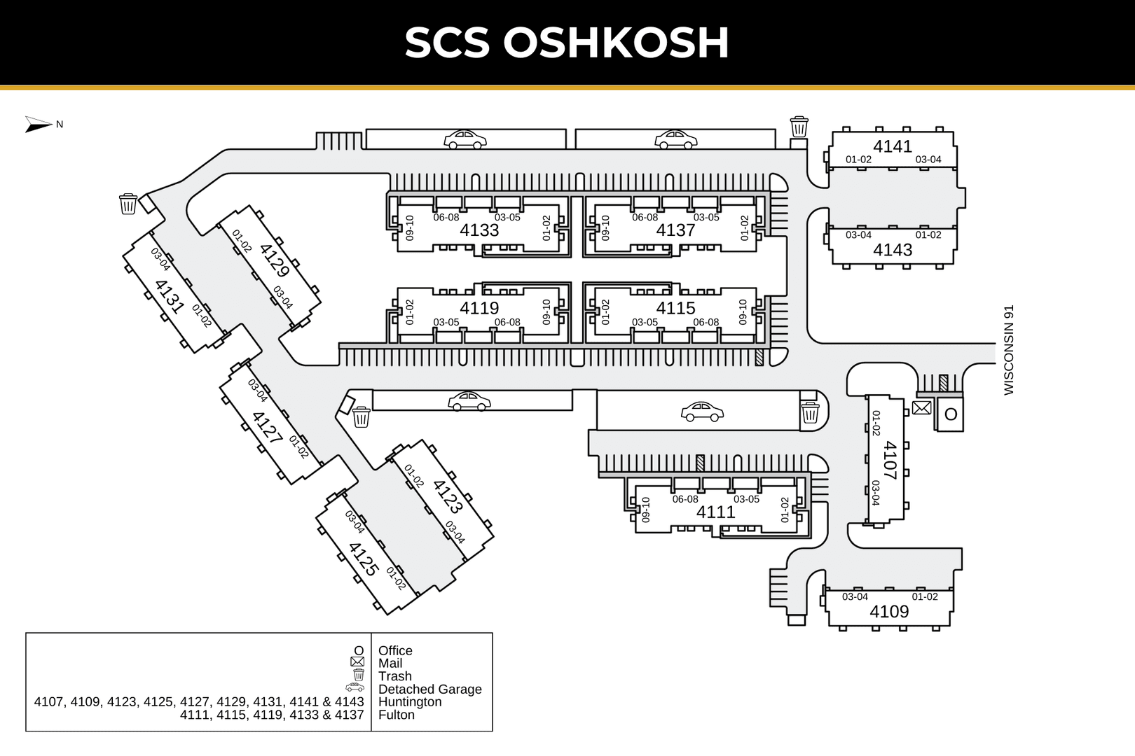 Oshkosh Apartment: 4105 State Road 91