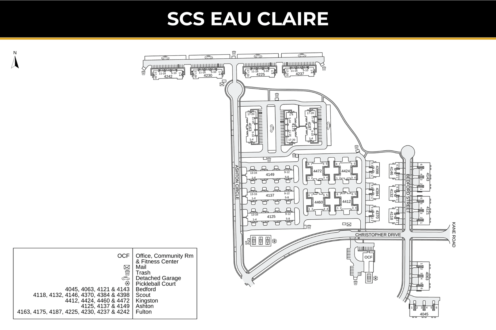Eau Claire Apartment: 4395 Christopher Drive