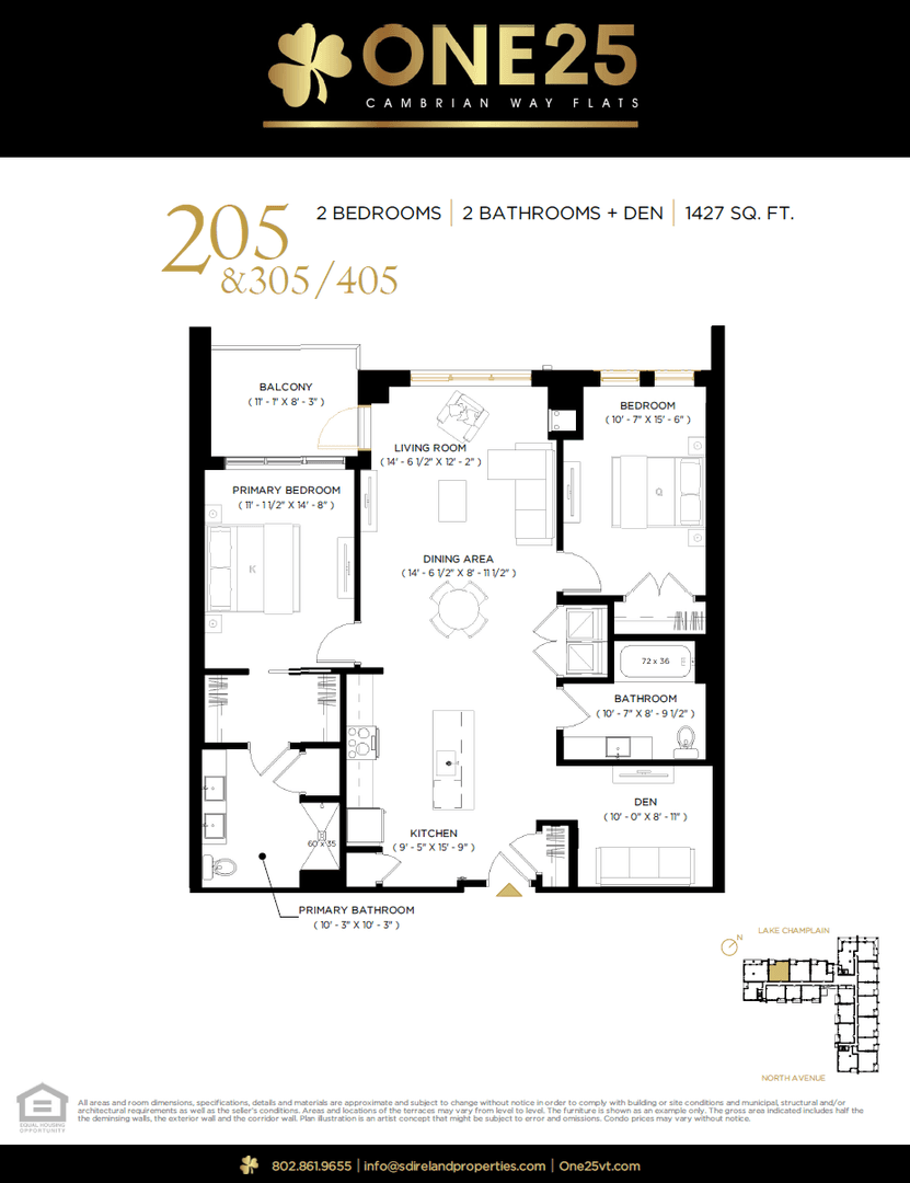 Burlington Apartment: 125 Cambrian Way