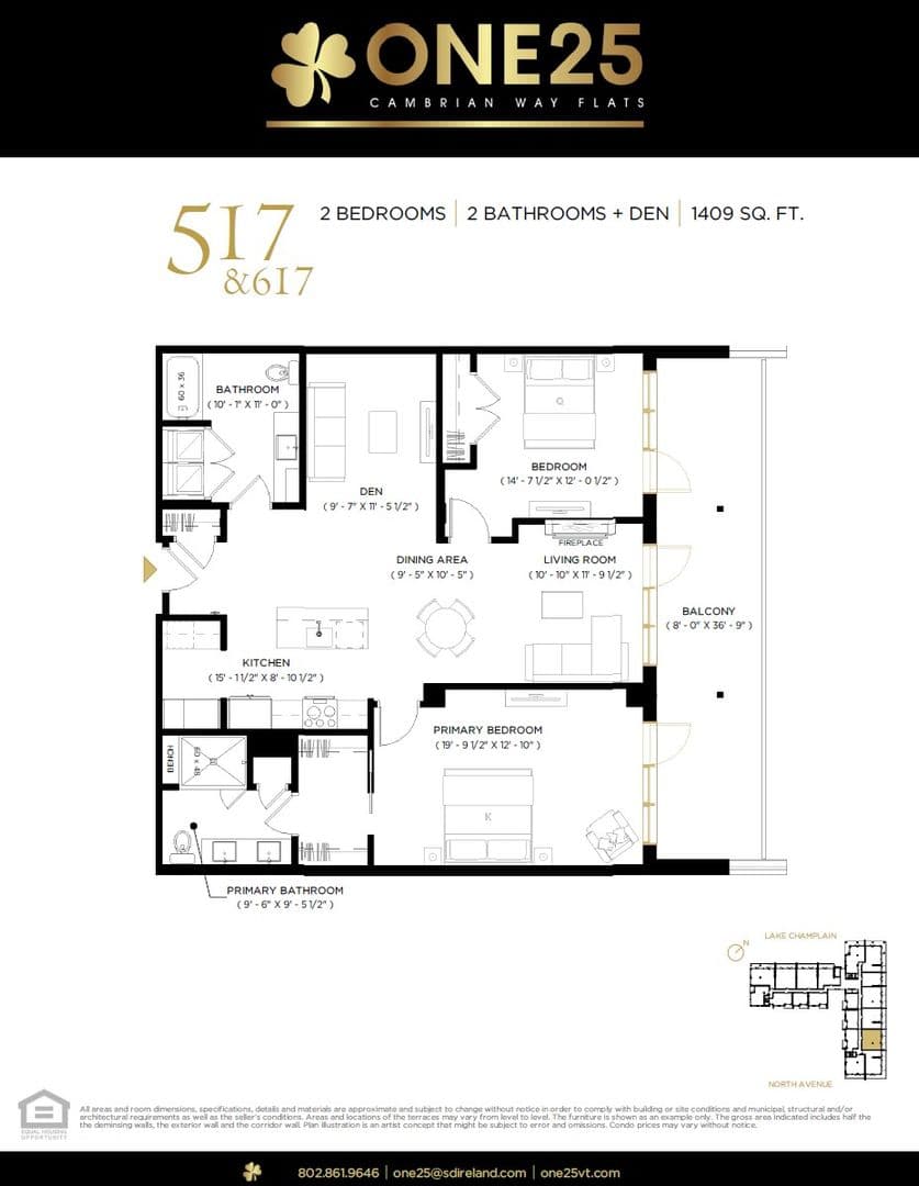 Burlington Apartment: 125 Cambrian Way