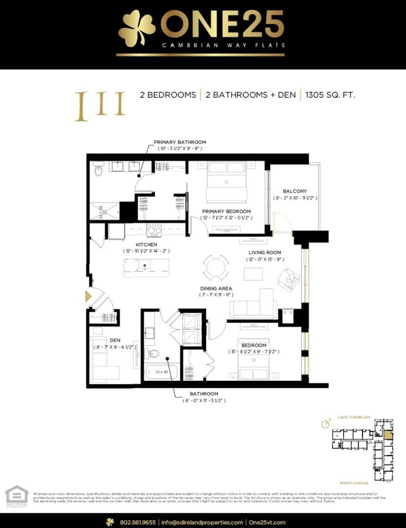 Burlington Apartment: 125 Cambrian Way