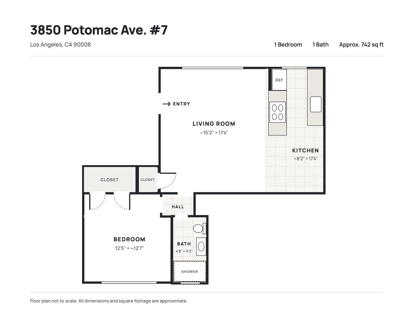 Los Angeles Apartment: 3850 Potomac Ave