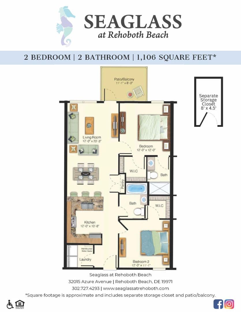 Rehoboth Beach Apartment: 32015 Azure Avenue