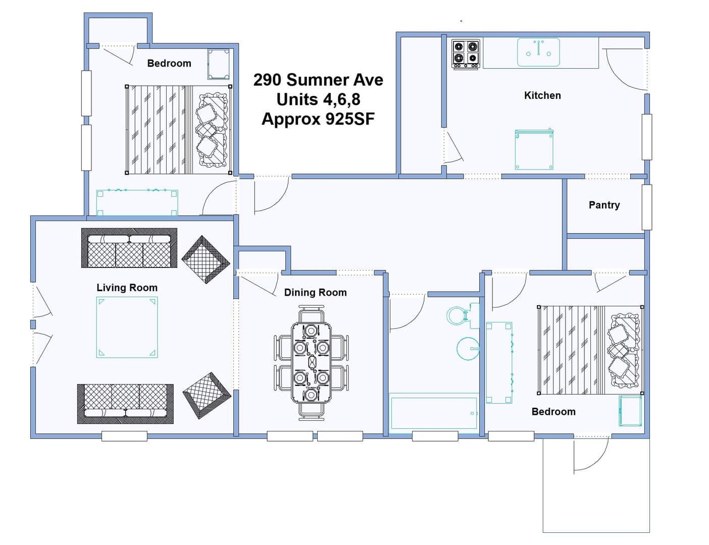 Springfield Apartment: 290-294 Sumner Avenue
