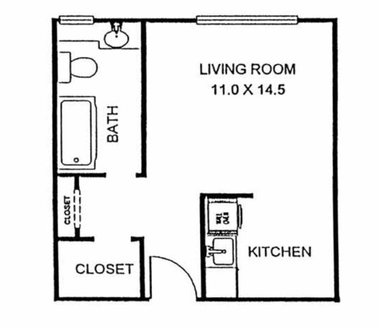 Stratford Apartment: 506 South White Horse Pike