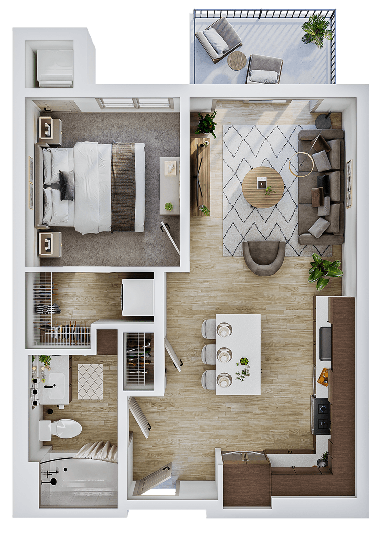 Golden Valley Apartment: 640 Wisconsin Ave N
