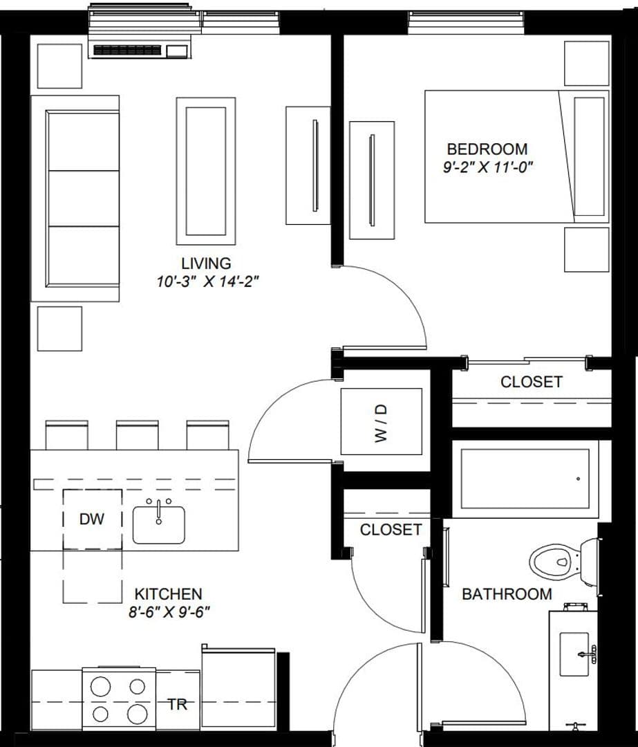Minneapolis Apartment: 10 East 18th St