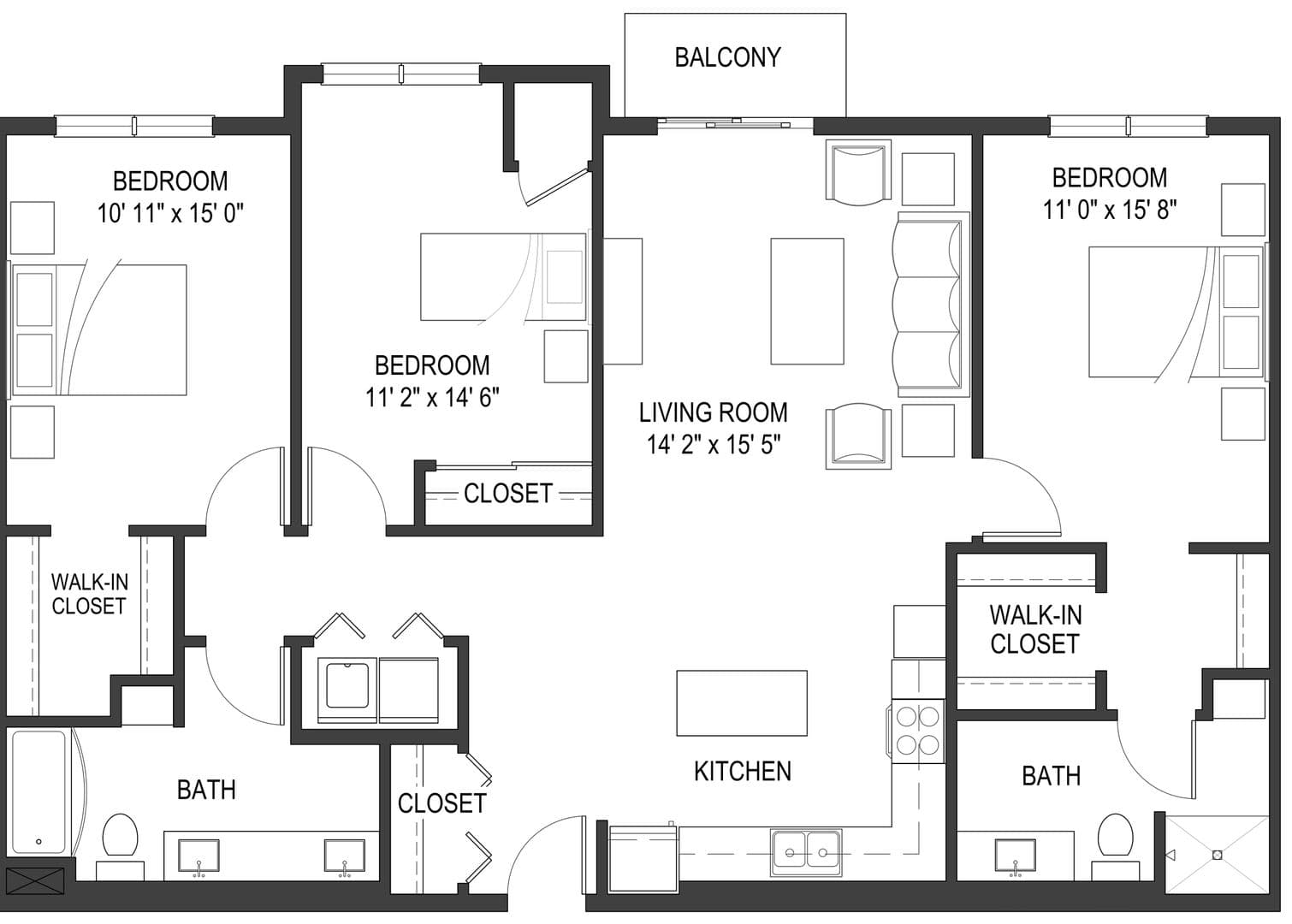 Blaine Apartment: 9436 Ulysses Street NE