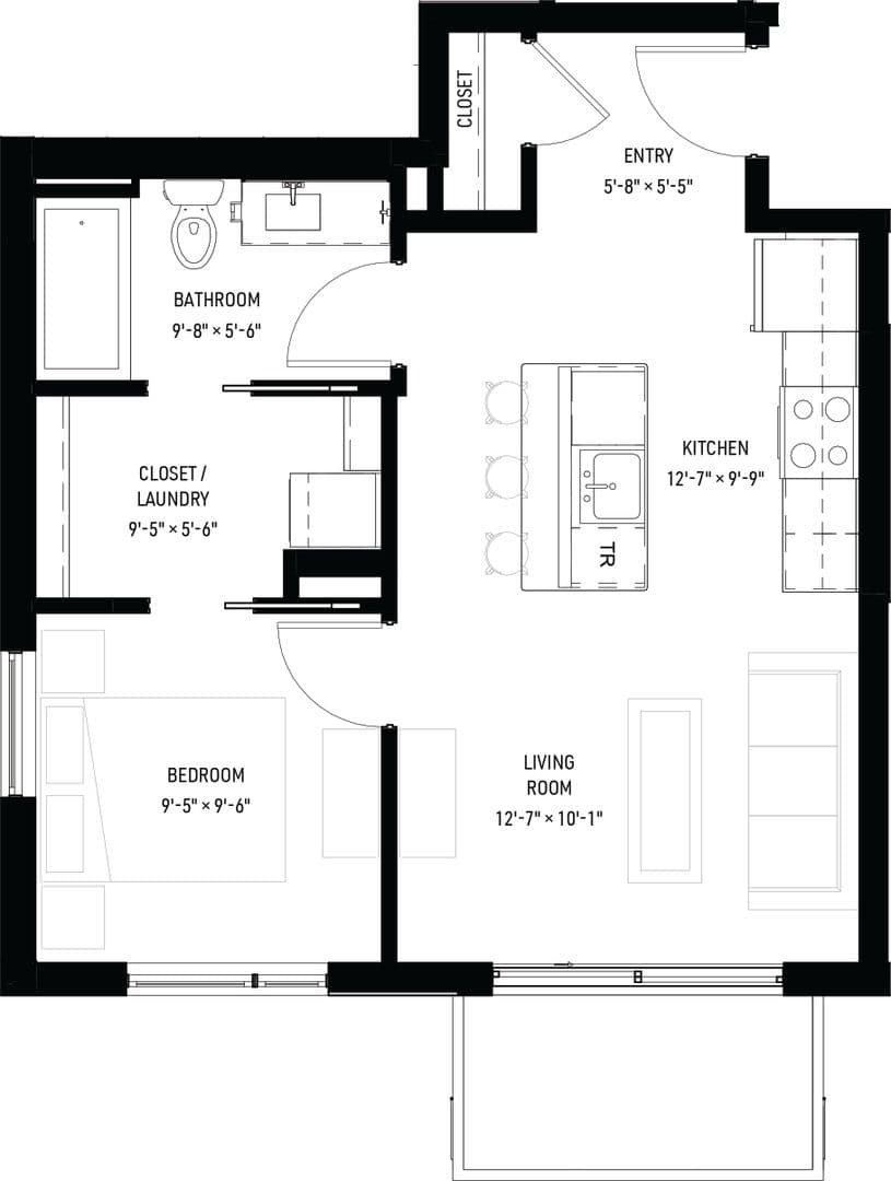 Minneapolis Apartment: 1702 Nicollet Ave