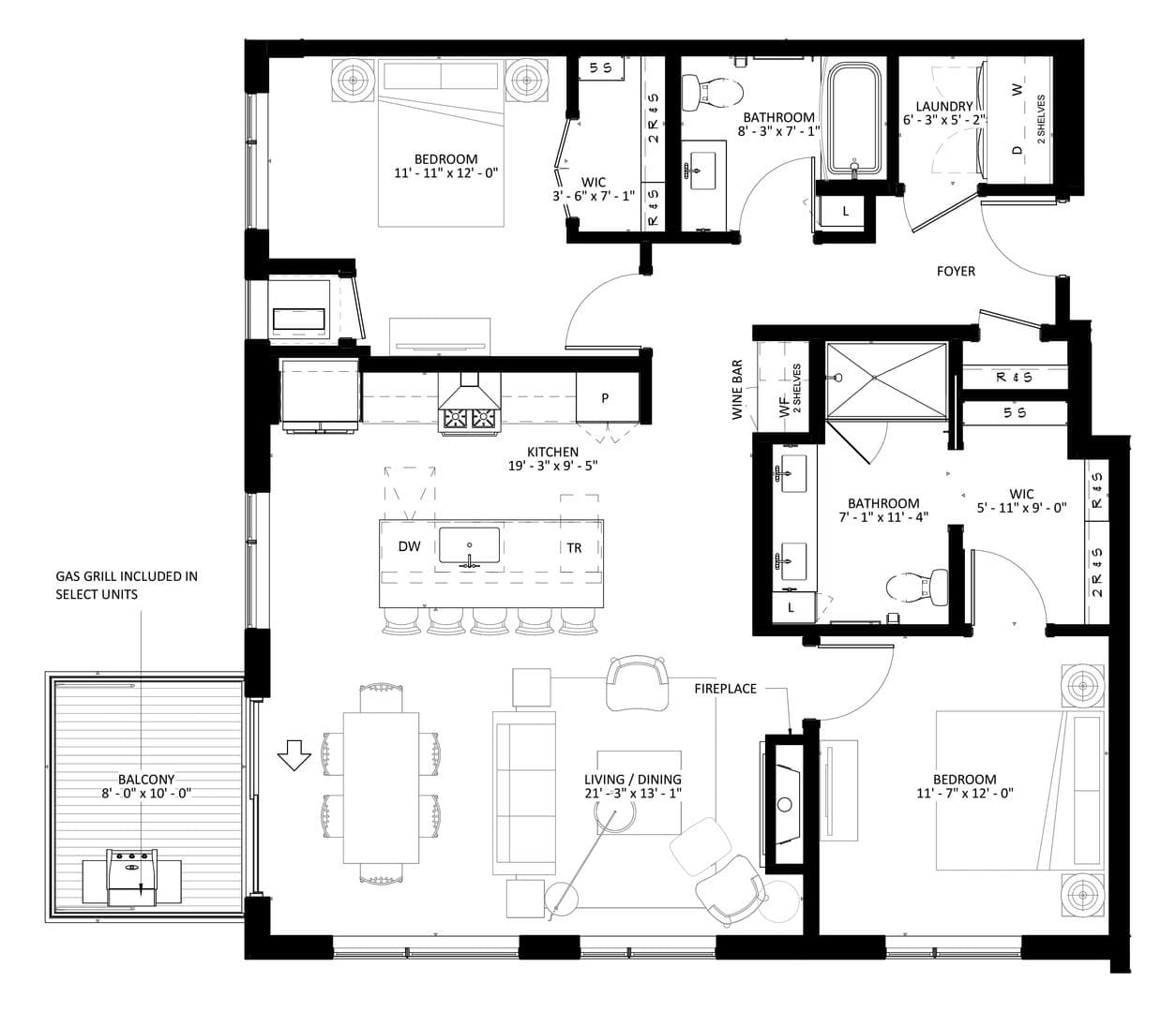 Golden Valley Apartment: 640 Wisconsin Ave N