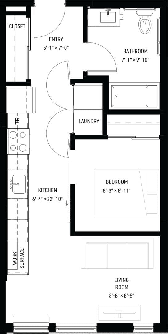 Minneapolis Apartment: 1702 Nicollet Ave