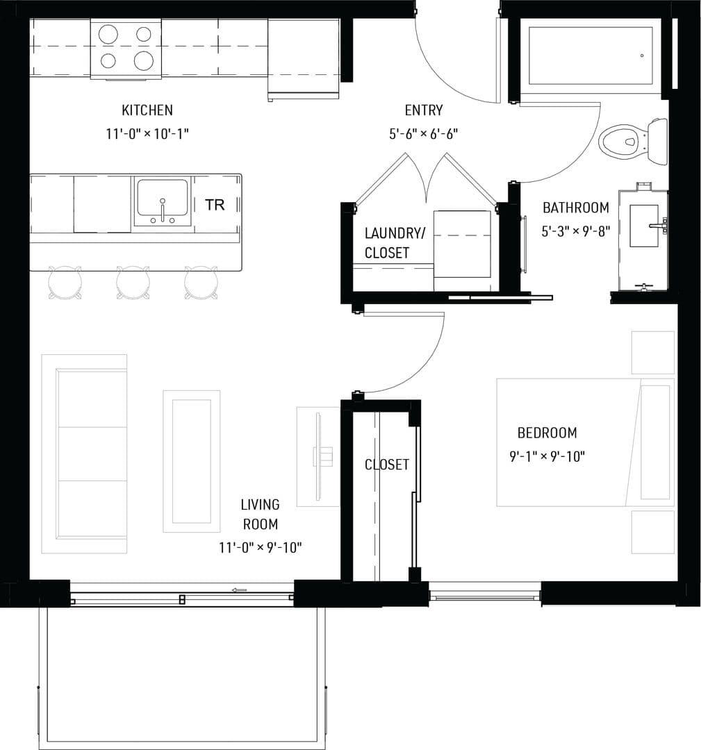 Minneapolis Apartment: 1702 Nicollet Ave