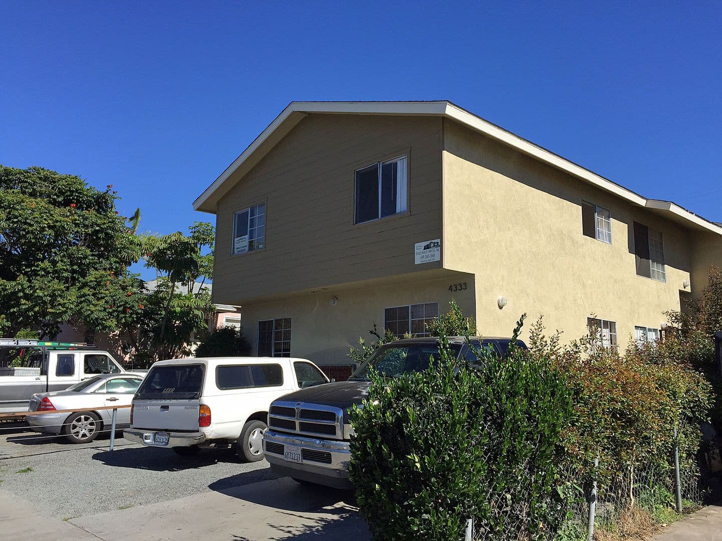 San Diego Apartment: 4333 Winona Avenue